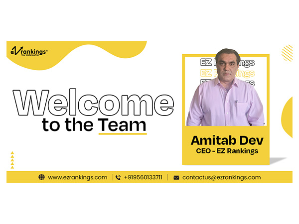 EZ Rankings Enters High-Growth Mode with Amitab Dev as New CEO